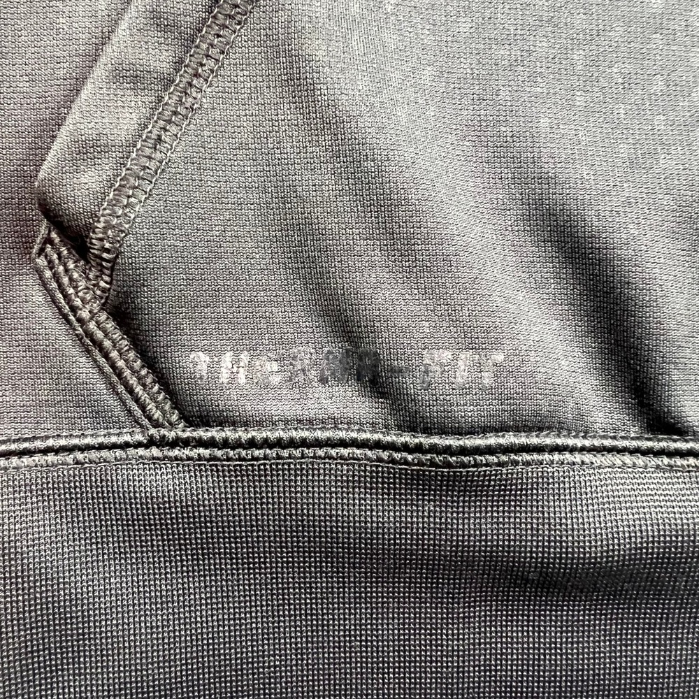 Nike Ole Miss Rebels Therma-FIT Hoodie Pullover Gray Sweatshirt NCAA Fan Gear - Picture 5 of 9